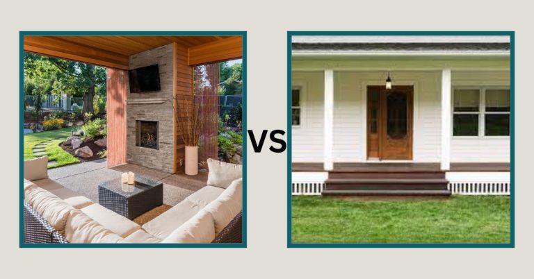 Patio Vs Porch